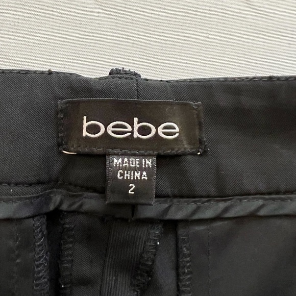 BEBE Women’s Straight Leg Slack Pants, Size 2 - Picture 3 of 6